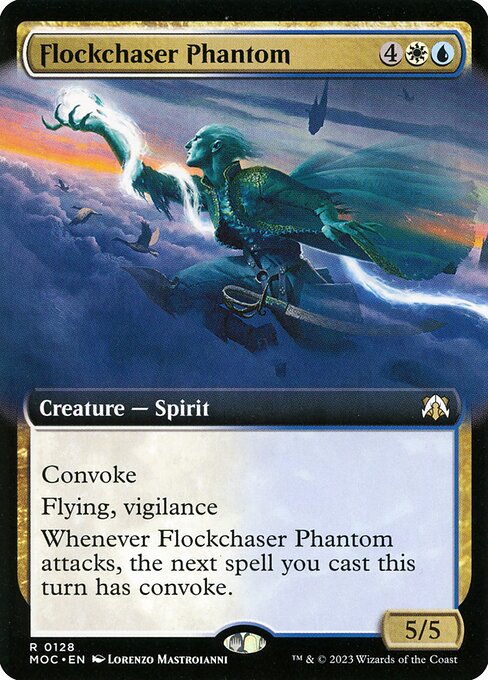 Magic the Gathering Card - Flockchaser Phantom - MTG Circle