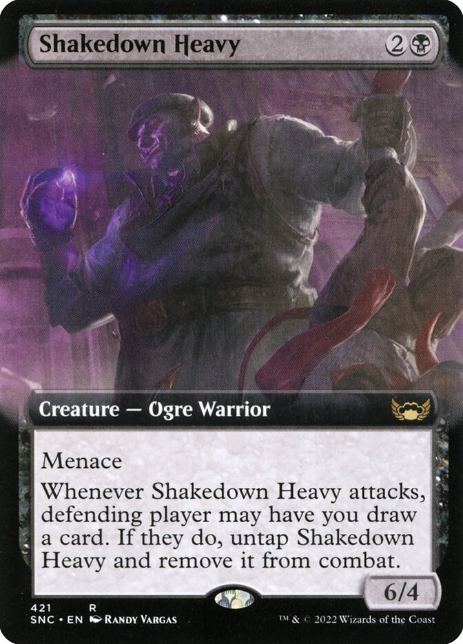 Magic the Gathering Card - Shakedown Heavy - MTG Circle