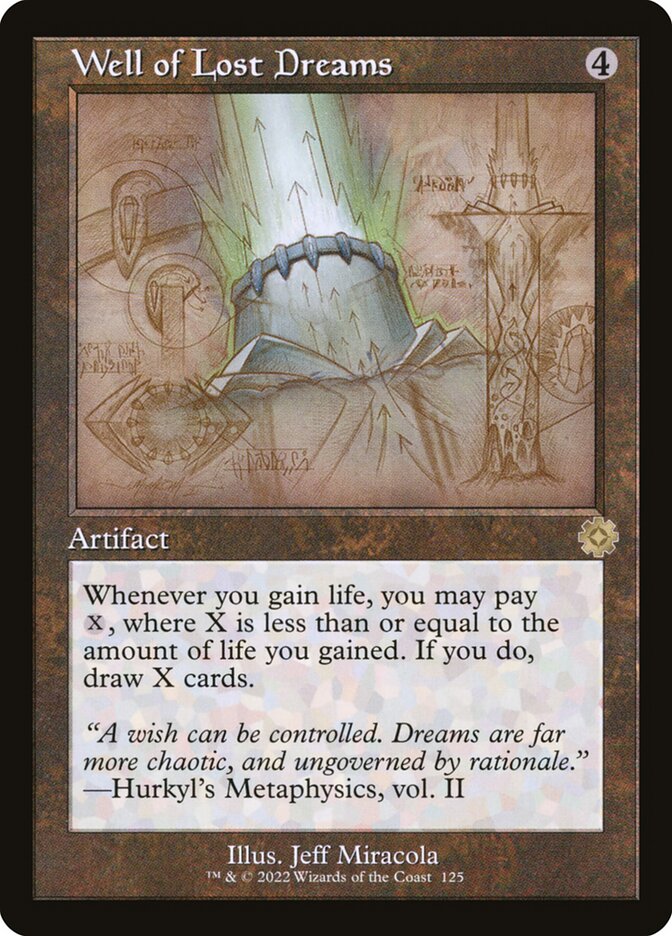 Magic the Gathering Card - Well of Lost Dreams - MTG Circle