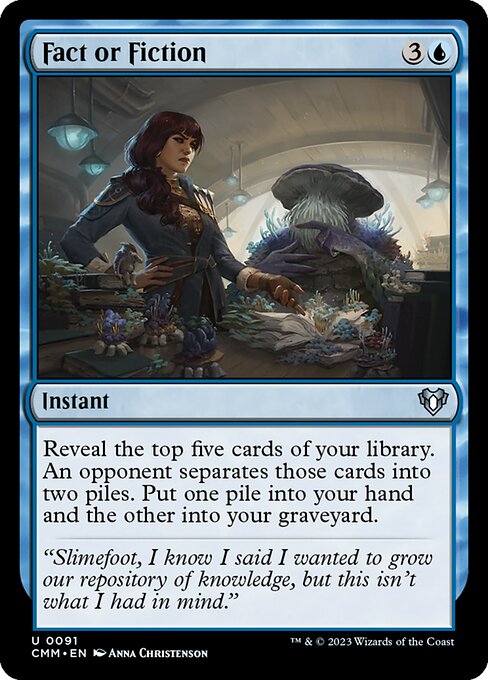 Magic the Gathering Card - Fact or Fiction - MTG Circle