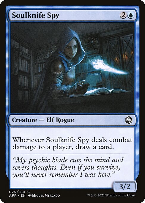 Magic the Gathering Card - Soulknife Spy - MTG Circle