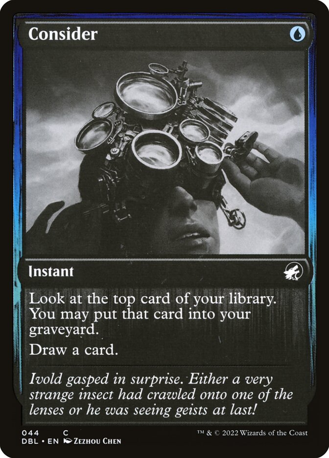 Magic the Gathering Card - Consider - MTG Circle