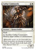 Magic the Gathering Card - Cathar Commando - MTG Circle