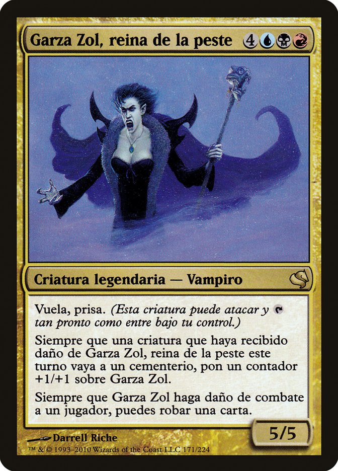 Magic the Gathering Card - Garza Zol, Plague Queen - MTG Circle