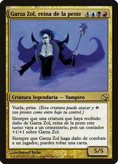 Magic the Gathering Card - Garza Zol, Plague Queen - MTG Circle