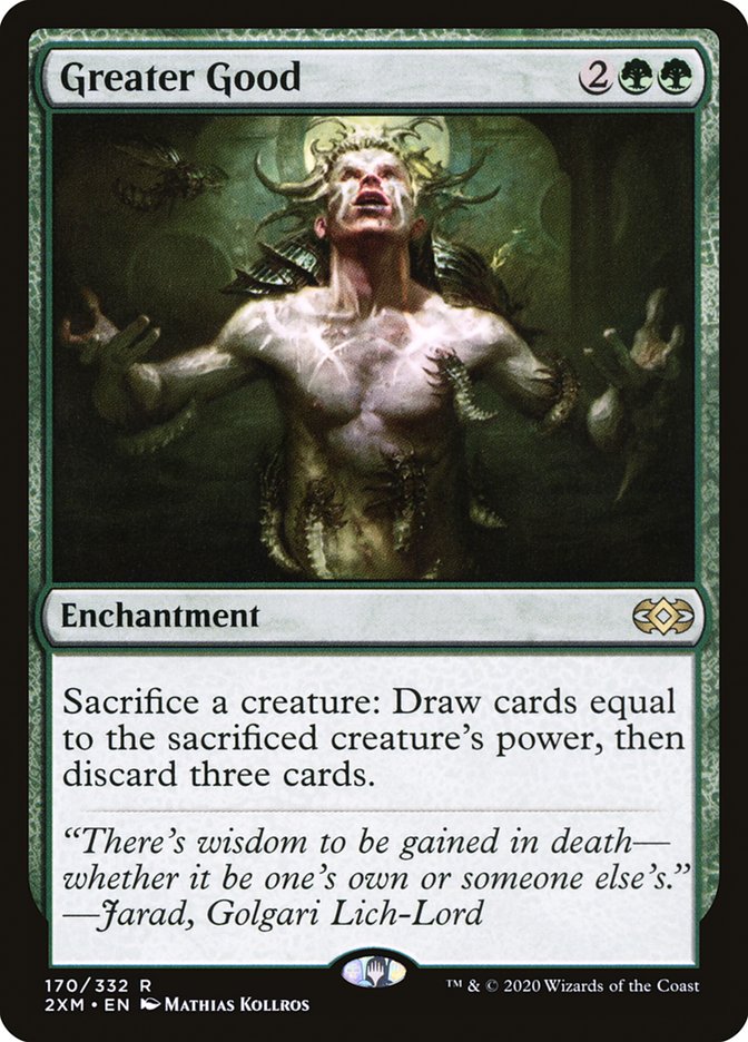 Magic the Gathering Card - Greater Good - MTG Circle