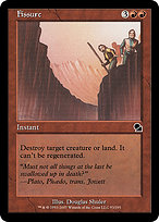 Magic the Gathering Card - Fissure - MTG Circle