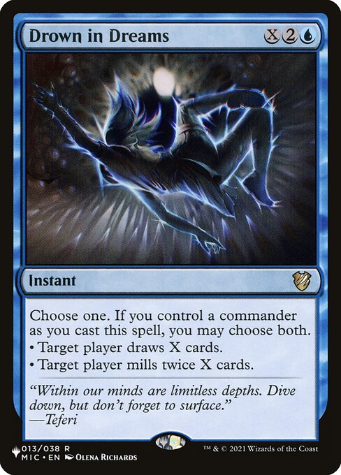 Magic the Gathering Card - Drown in Dreams - MTG Circle