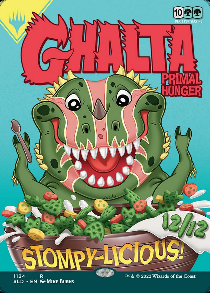Magic the Gathering Card - Ghalta, Primal Hunger - MTG Circle