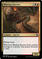 Magic the Gathering Card - Blazing Specter - MTG Circle