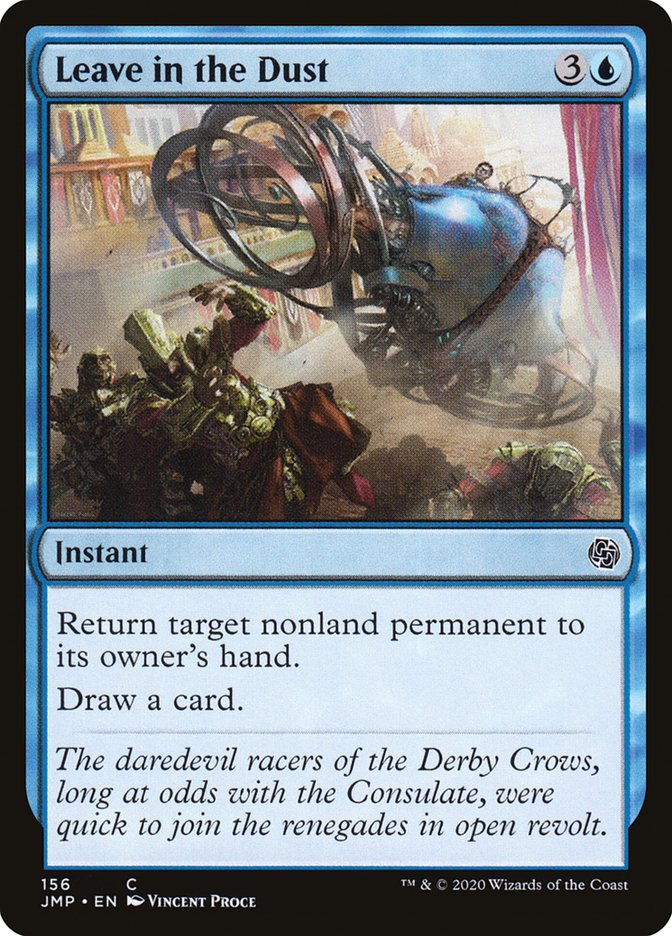 Magic the Gathering Card - Leave in the Dust - MTG Circle
