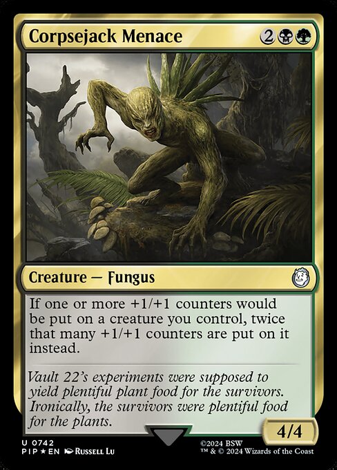 Magic the Gathering Card - Corpsejack Menace - MTG Circle