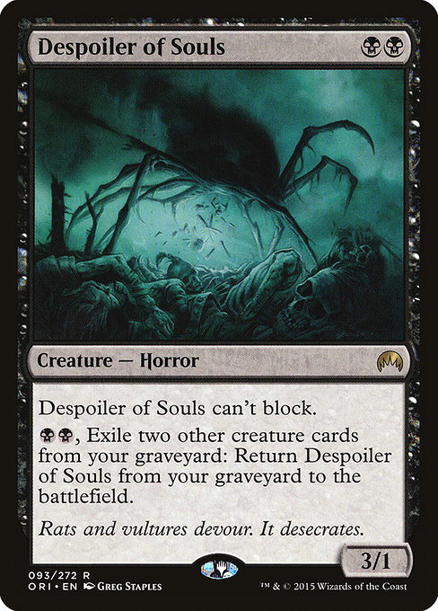 Magic the Gathering Card - Despoiler of Souls - MTG Circle