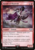 Magic the Gathering Card - Herald of Slaanesh - MTG Circle