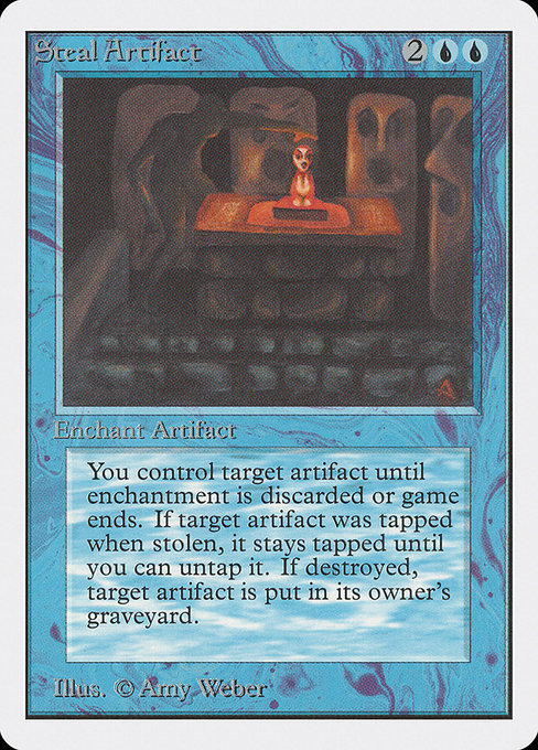 Magic the Gathering Card - Steal Artifact - MTG Circle