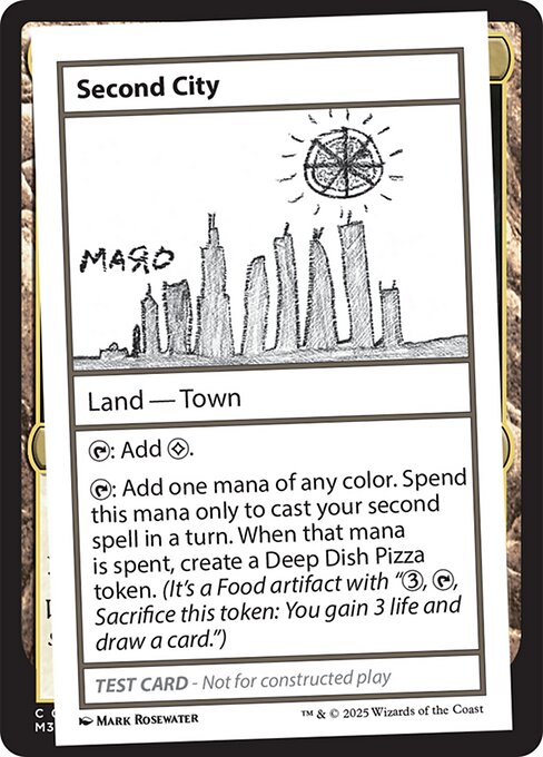 Magic the Gathering Card - Second City - MTG Circle