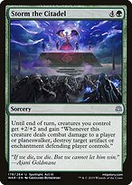 Magic the Gathering Card - Storm the Citadel - MTG Circle
