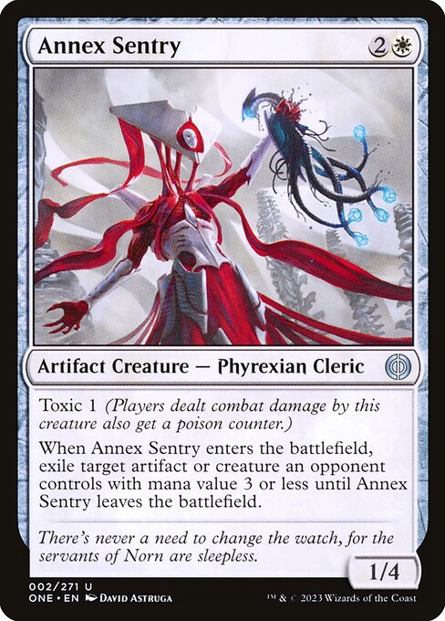 Magic the Gathering Card - Annex Sentry - MTG Circle