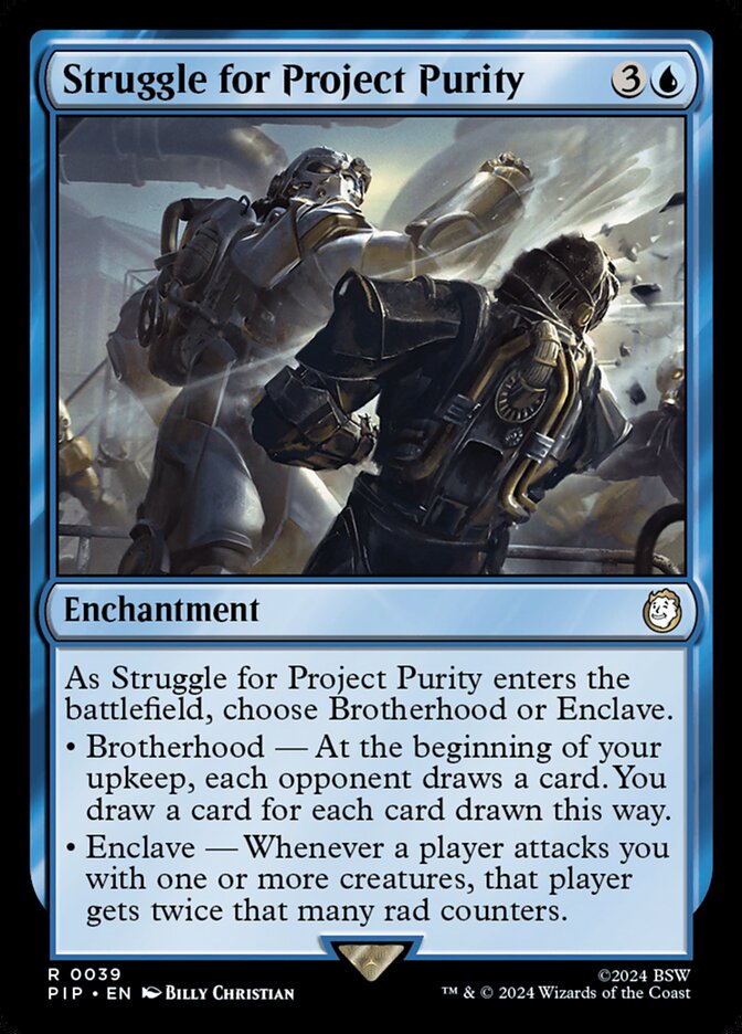 Magic the Gathering Card - Struggle for Project Purity - MTG Circle