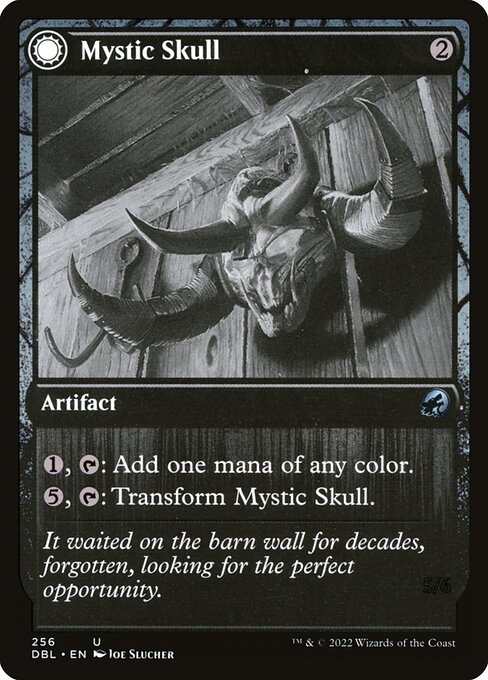 Magic the Gathering Card - Mystic Skull - MTG Circle