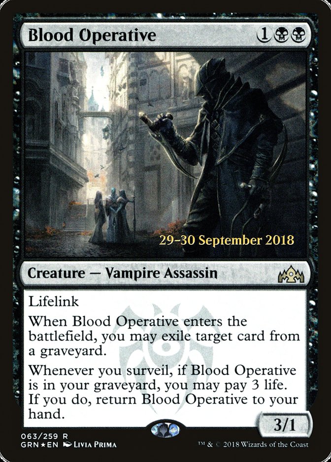 Magic the Gathering Card - Blood Operative - MTG Circle