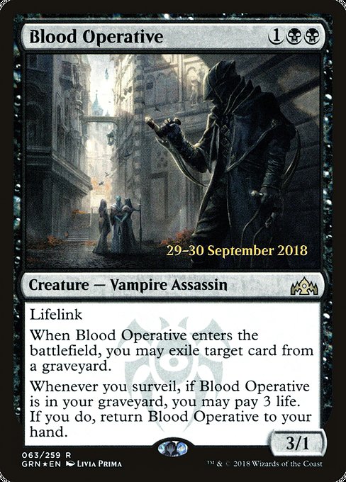 Magic the Gathering Card - Blood Operative - MTG Circle