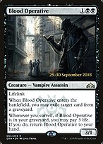 Magic the Gathering Card - Blood Operative - MTG Circle