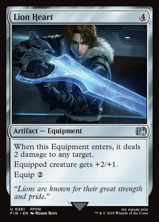 Magic the Gathering Card - Lion Heart - MTG Circle