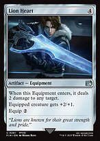 Magic the Gathering Card - Lion Heart - MTG Circle