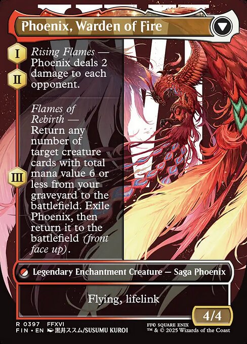 Magic the Gathering Card - Phoenix, Warden of Fire - MTG Circle