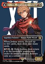 Magic the Gathering Card - Joshua, Phoenix's Dominant // Phoenix, Warden of Fire - MTG Circle