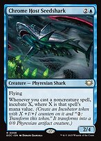 Magic the Gathering Card - Chrome Host Seedshark - MTG Circle