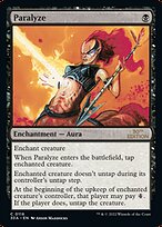 Magic the Gathering Card - Paralyze - MTG Circle