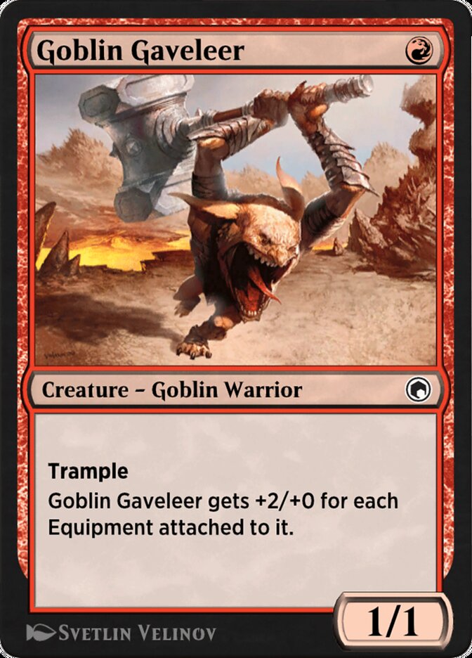 Magic the Gathering Card - Goblin Gaveleer - MTG Circle