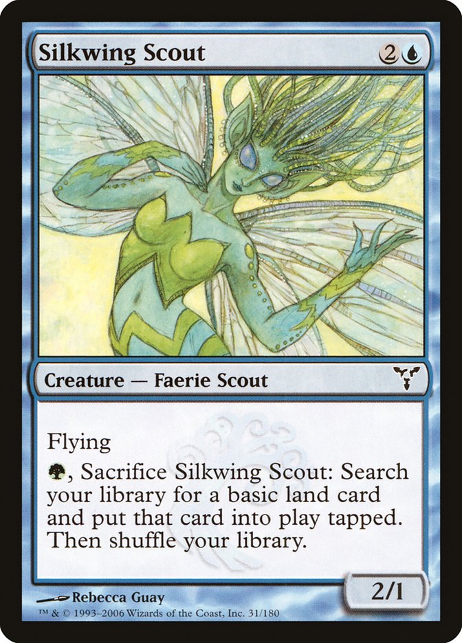 Magic the Gathering Card - Silkwing Scout - MTG Circle