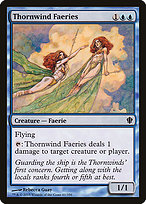 Magic the Gathering Card - Thornwind Faeries - MTG Circle