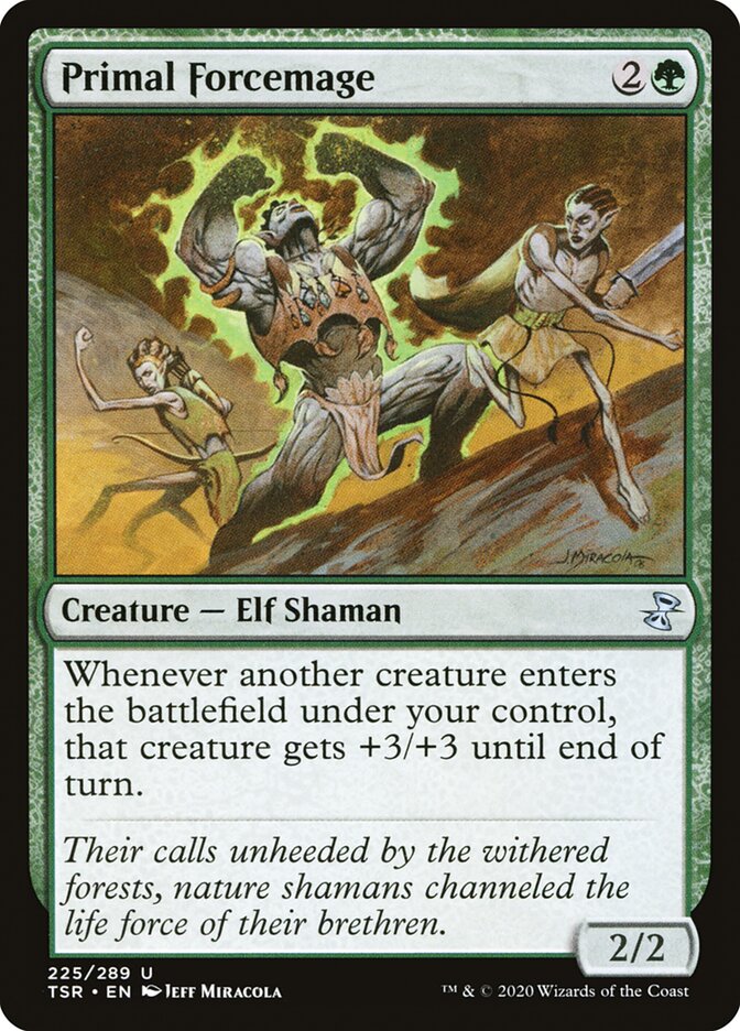 Magic the Gathering Card - Primal Forcemage - MTG Circle
