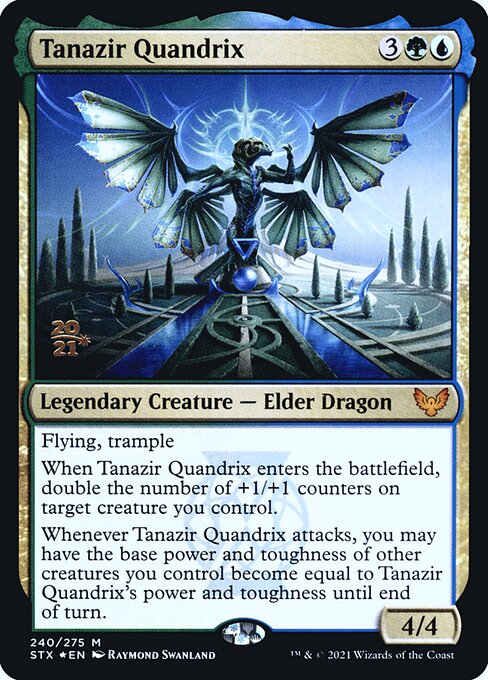 Magic the Gathering Card - Tanazir Quandrix - MTG Circle