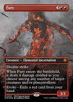 Magic the Gathering Card - Fury - MTG Circle