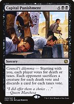 Magic the Gathering Card - Capital Punishment - MTG Circle
