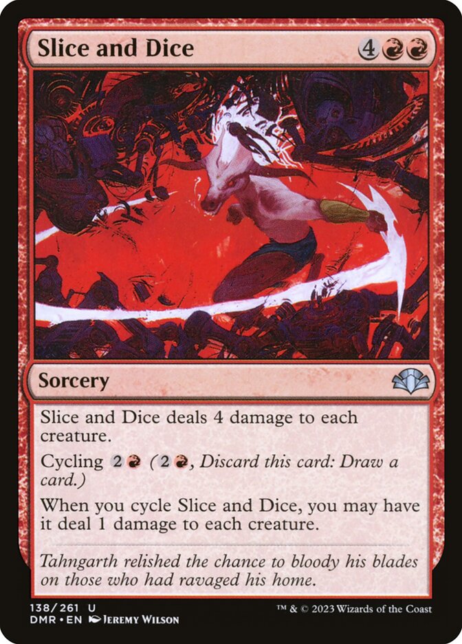 Magic the Gathering Card - Slice and Dice - MTG Circle