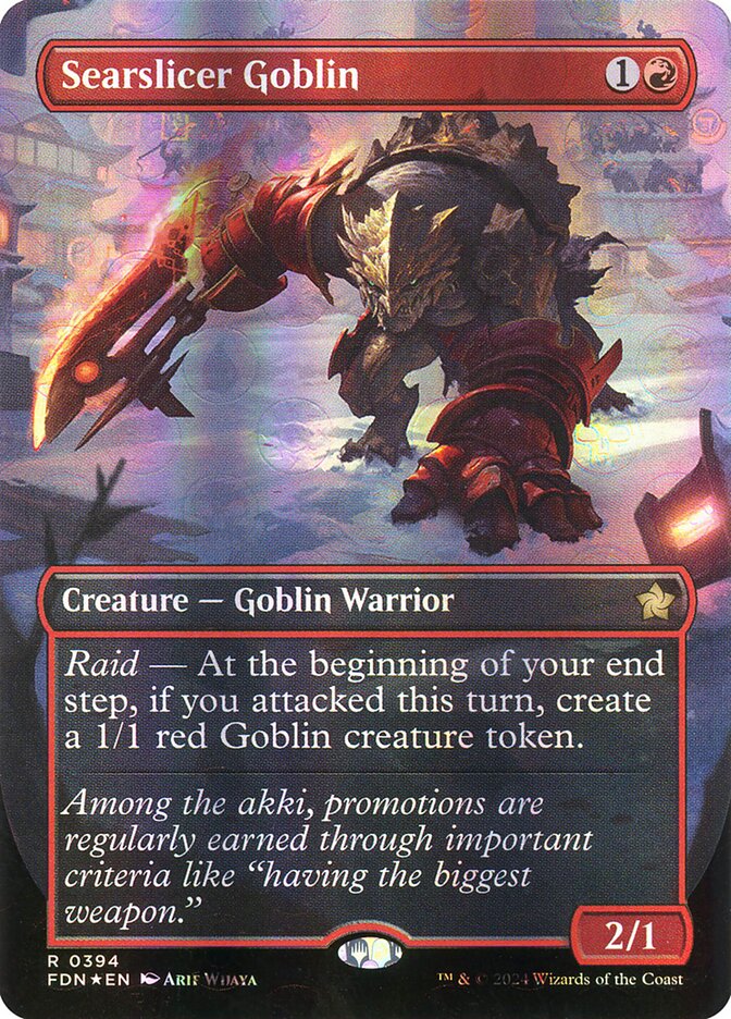 Magic the Gathering Card - Searslicer Goblin - MTG Circle