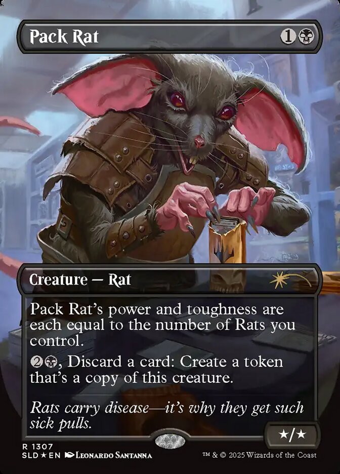 Magic the Gathering Card - Pack Rat - MTG Circle