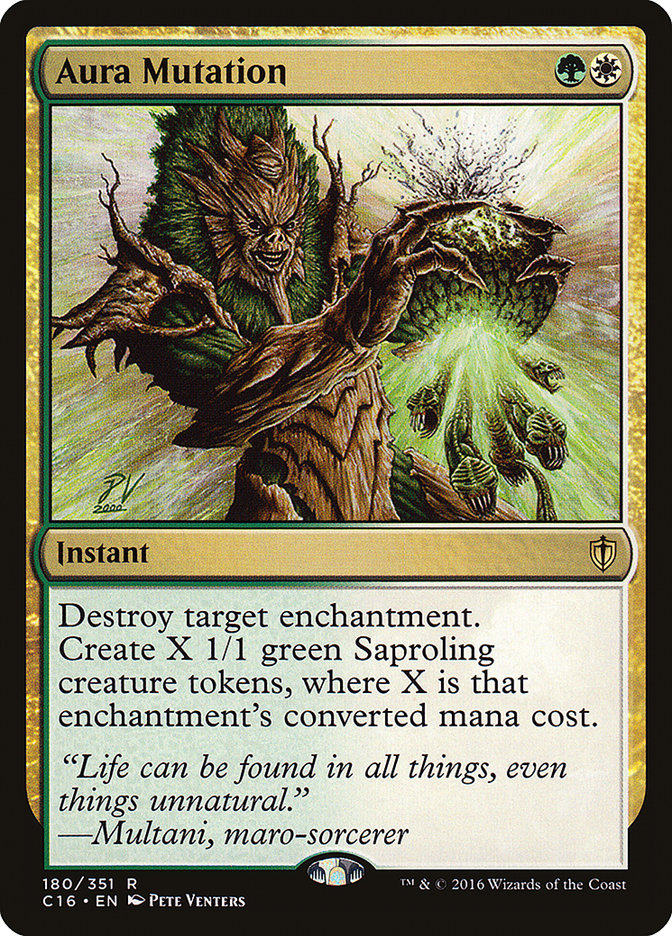 Magic the Gathering Card - Aura Mutation - MTG Circle