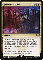 Magic the Gathering Card - Hostile Takeover - MTG Circle
