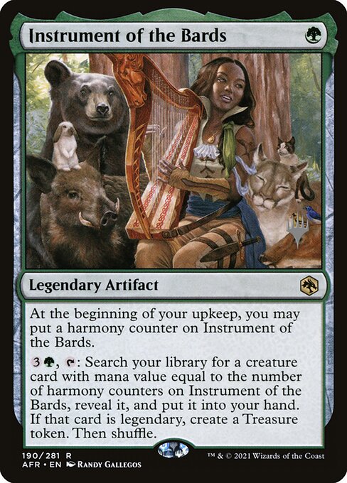 Magic the Gathering Card - Instrument of the Bards - MTG Circle