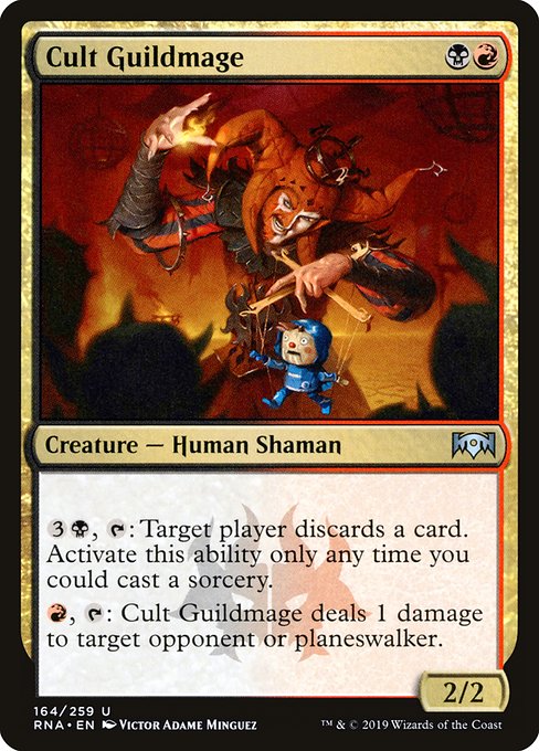 Magic the Gathering Card - Cult Guildmage - MTG Circle