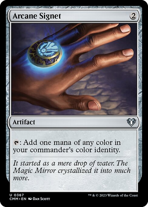 Magic the Gathering Card - Arcane Signet - MTG Circle