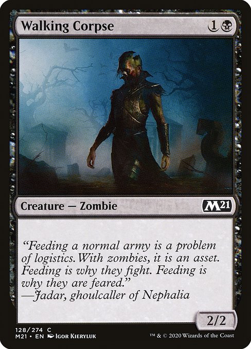 Magic the Gathering Card - Walking Corpse - MTG Circle