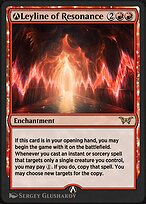 Magic the Gathering Card - A-Leyline of Resonance - MTG Circle